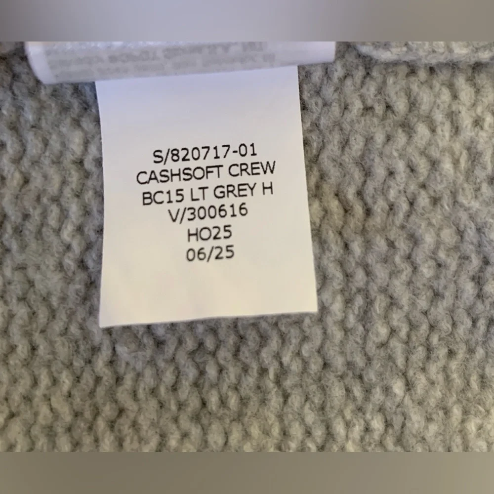 GAP Light grey Button-Front Ribbed Cardigan - Picture 9 of 9